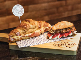 Combo Croissant Café Central